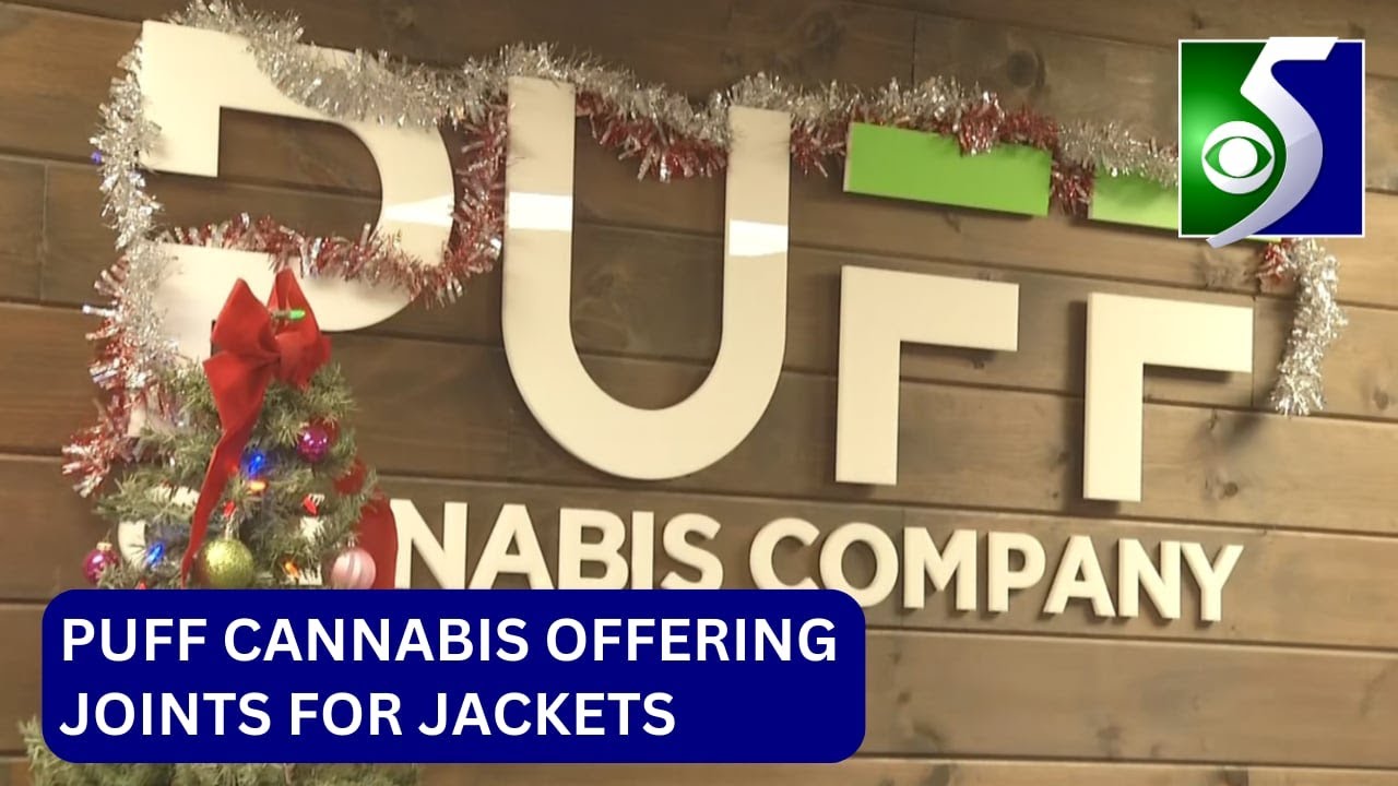 Puff Cannabis offering joints for jackets
