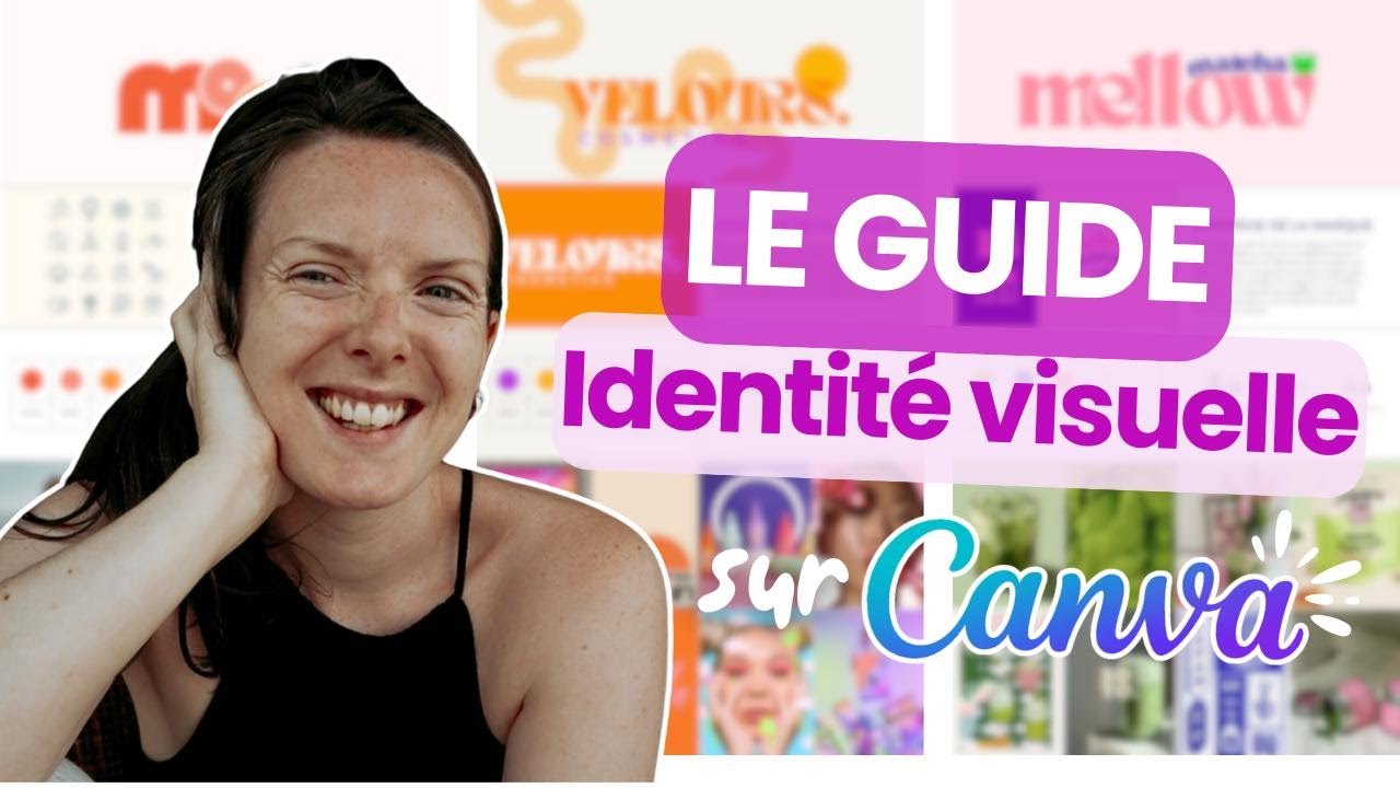 COMMENT CR&Eacute;ER UNE IDENTIT&Eacute; VISUELLE | CANVA / PINTEREST