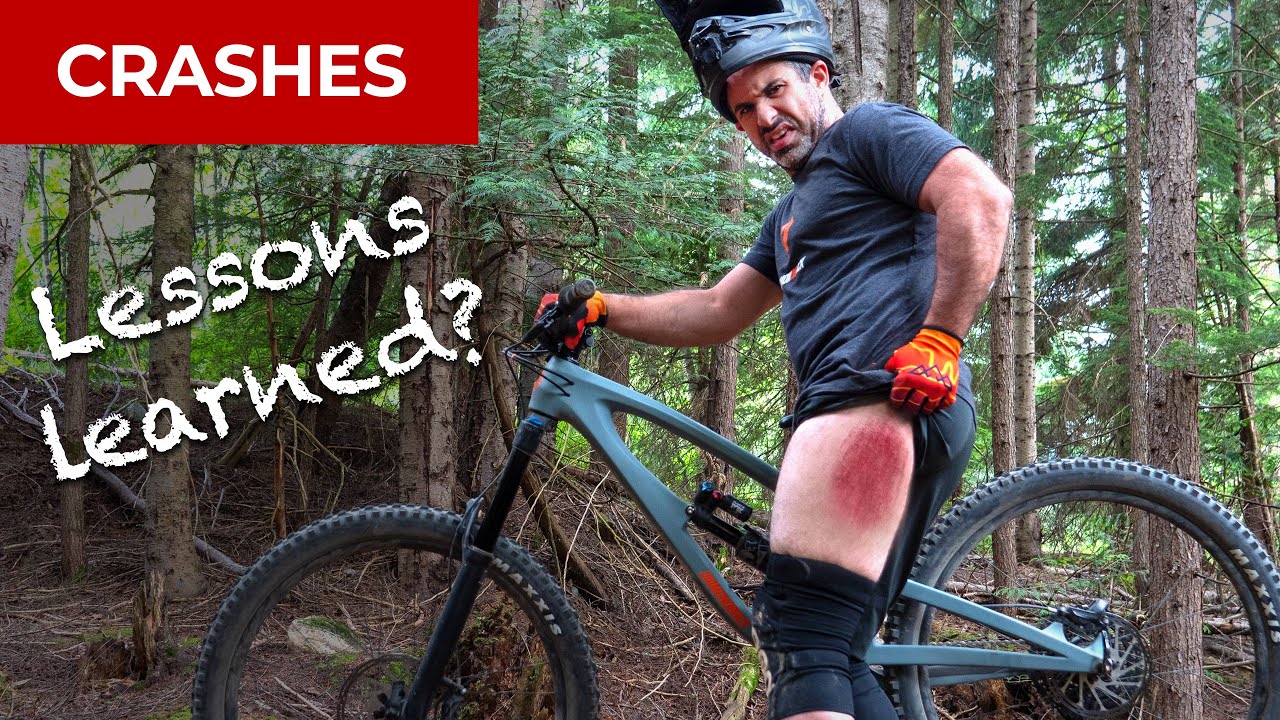 What I learned from crashing on big jumps at Whistler Bike Park