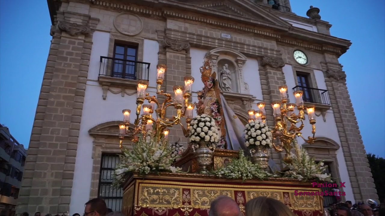 SALIDA DE LA VIRGEN DEL ROCIO   CADIZ