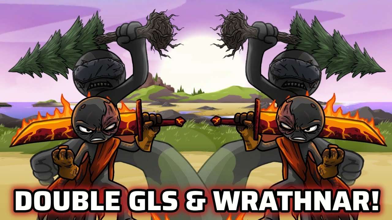 Double General Wrathnar & Giantlord Sigthless! Stick War: Saga 2v2 Deathmatch
