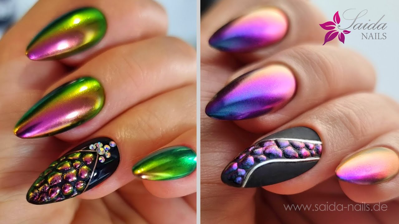 NÄGEL mit WOW-Effekt! CHROME CHAMELEON NAILS!