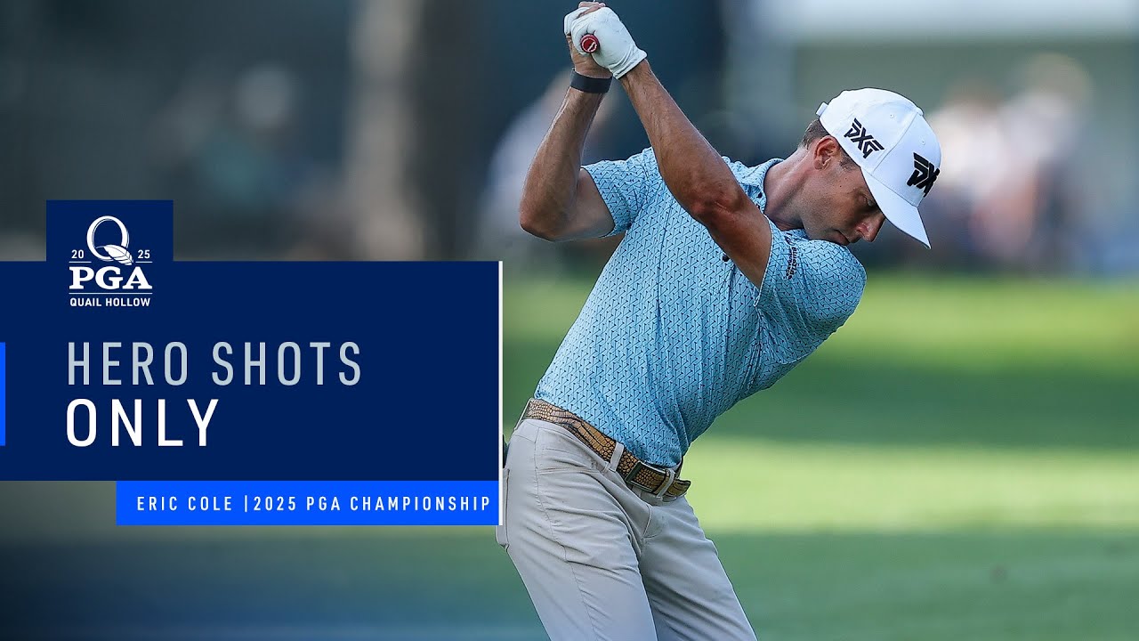 Eric Cole Lives for the Big Moments! | 2025 PGA Championship