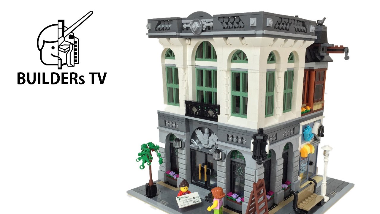 LEGO 10251 BRICK BANK Fast Build Up (레고 10251 브릭 뱅크 빠른 조립리뷰, レゴ クリエーター 10251 ブリックバンク) creator expert