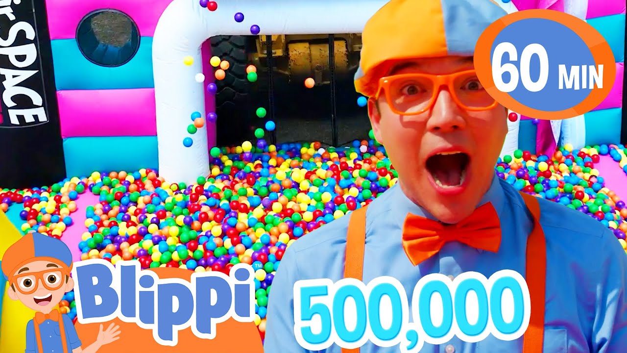 OVER 500,000 BALL PIT BALLS | Blippi | Shows for Kids - Explore With Me!