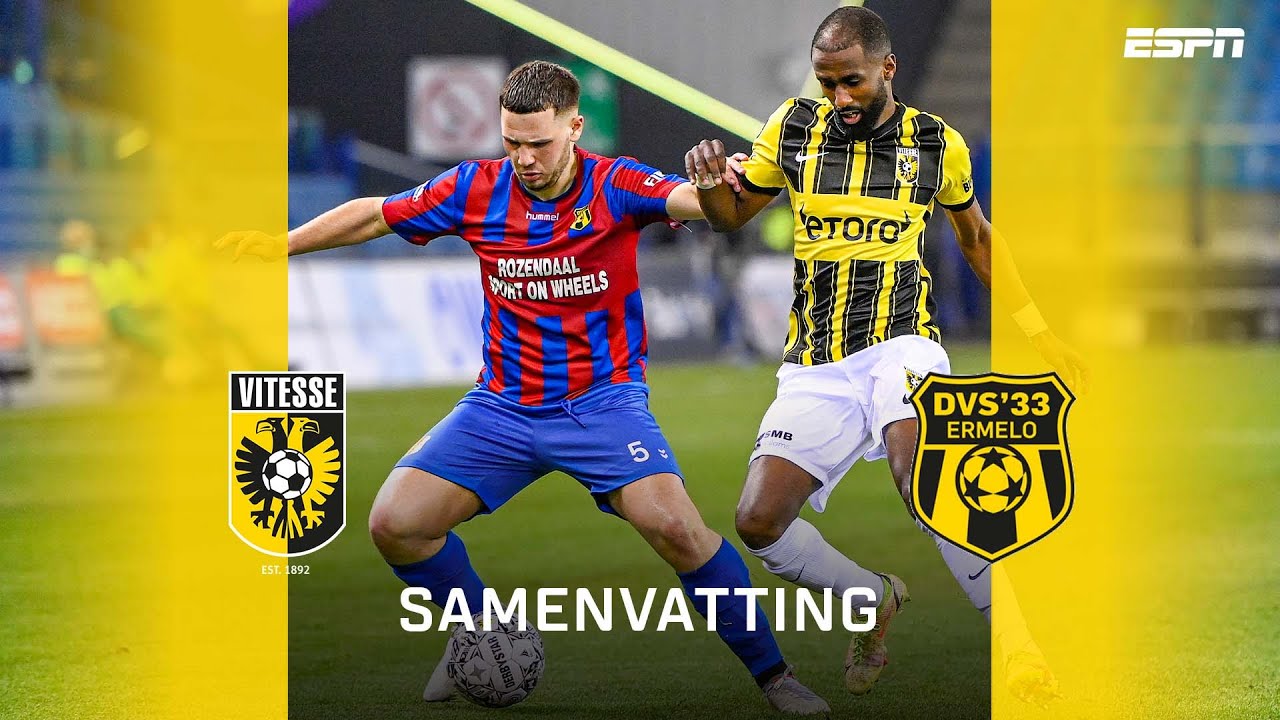 Strandt het bekersprookje van DVS in Arnhem? 🔚 | Samenvatting Vitesse - DVS '33