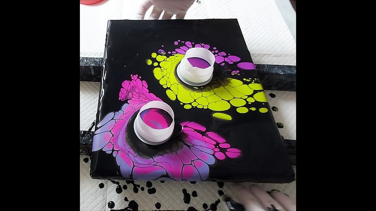 250 OPEN CUP ACRYLIC POURING #AcrylicPouring #CreateWithMe