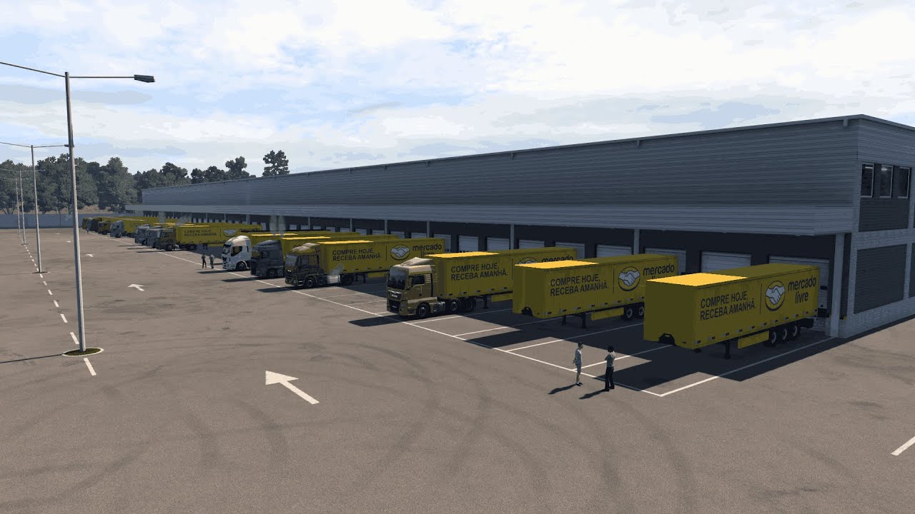 Ets2 1.54  (   DISTRIBUIDORA  MERCADO LIVRE  MAPA MINAS  )