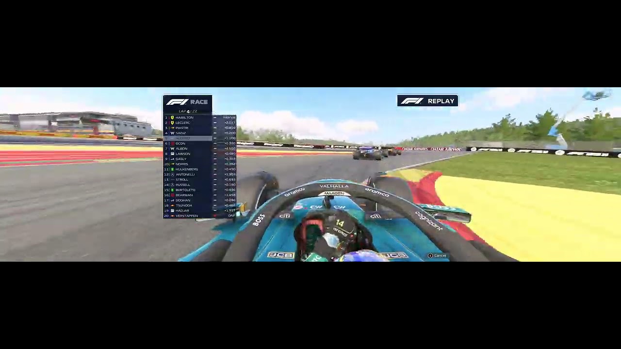 13.4. F1 25 - Belgium - Race [Zero to HERO]