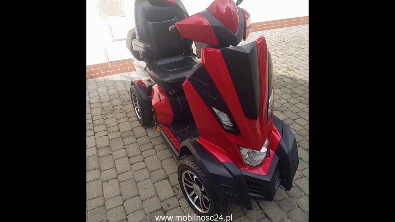 MedMobility Test skutera Drive King dla seniorów lub osób niepełnosprawnych wózek inwalidzki