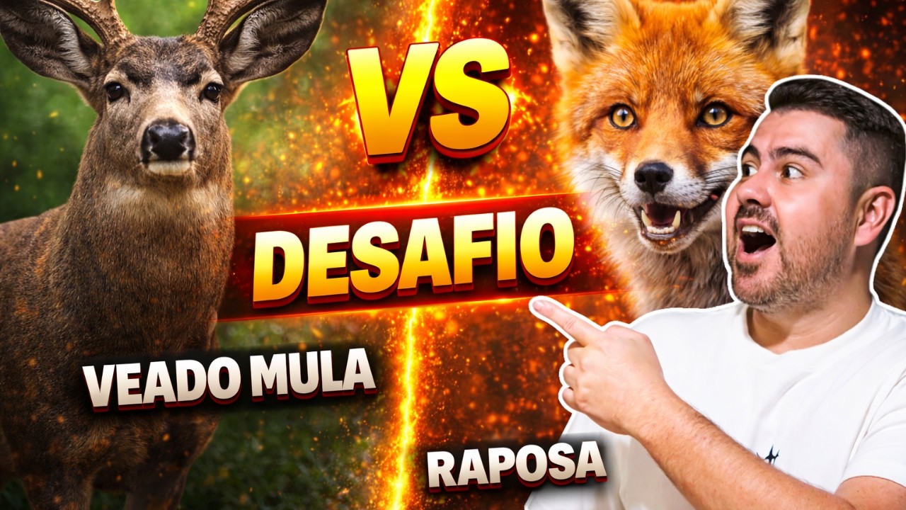 👉 DESAFIO INSANO: Veado Mula vs Raposa – Qual rende MAIS TROFÉUS? | TheHunter COTW