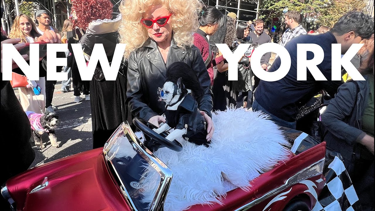 Halloween Dog Parade New York City Tompkins Square Park 2024