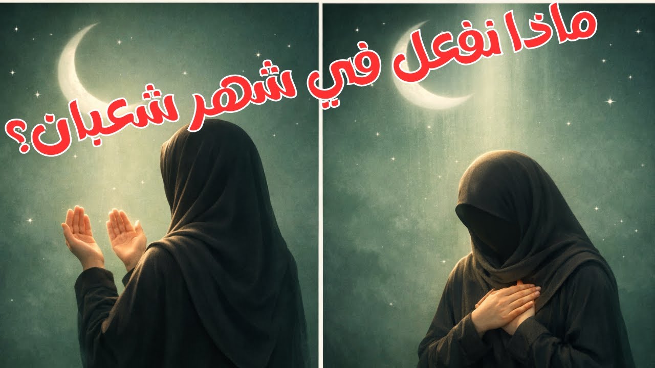 ماذا نفعل في شهر شعبان؟
