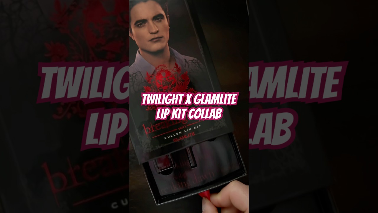 TWILIGHT x GLAMLITE LIP LIT COLLAB 🔗:  