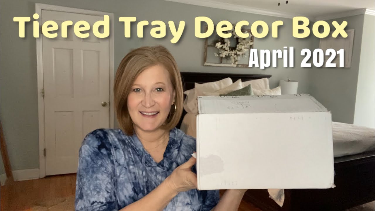 Tiered Tray Decor Box | April 2021