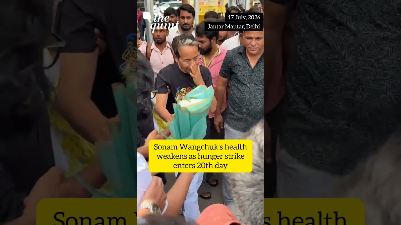 Sonam Wangchuk&rsquo;s Hunger Strike Enters Day 20 | The Quint