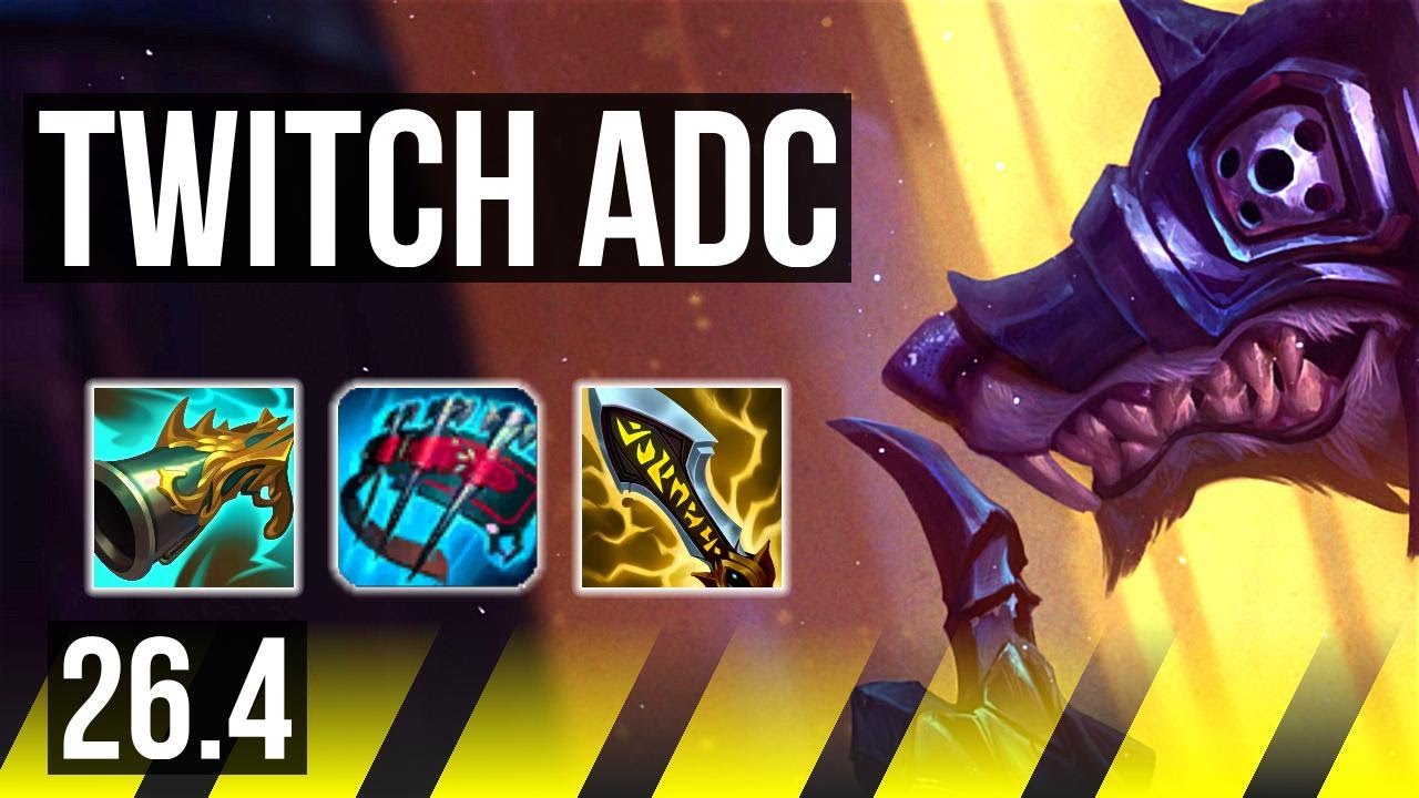 TWITCH & Thresh vs SIVIR & Yuumi (ADC) | KR Diamond | 26.4