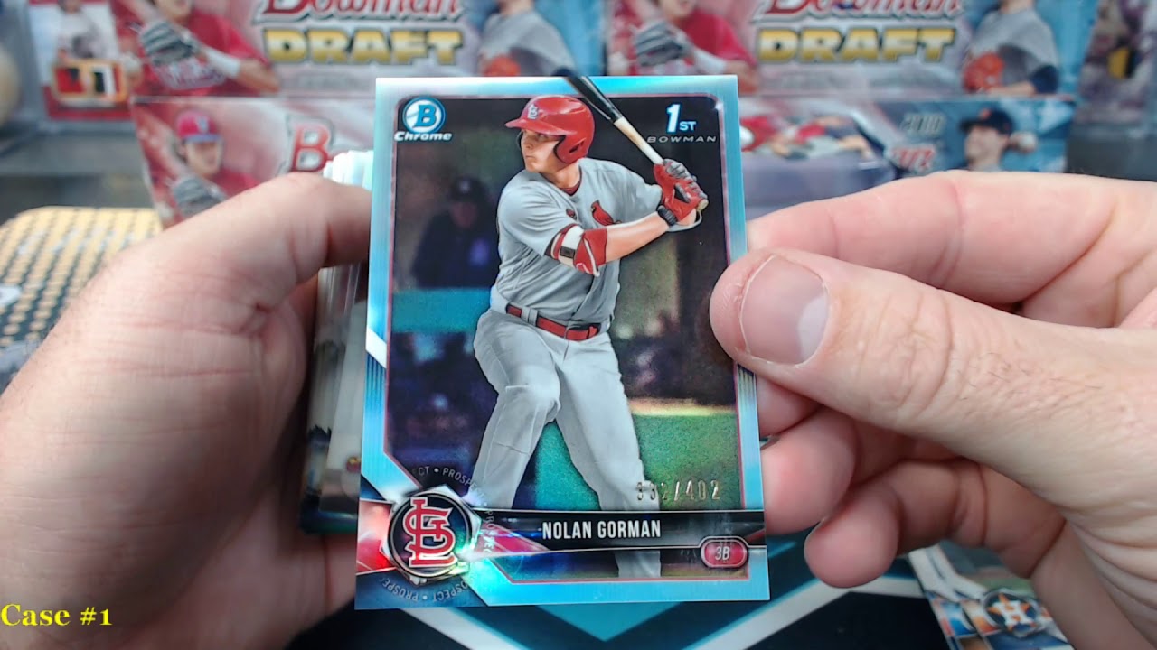2018 Bowman Draft 10 Case Break #1 Case #1