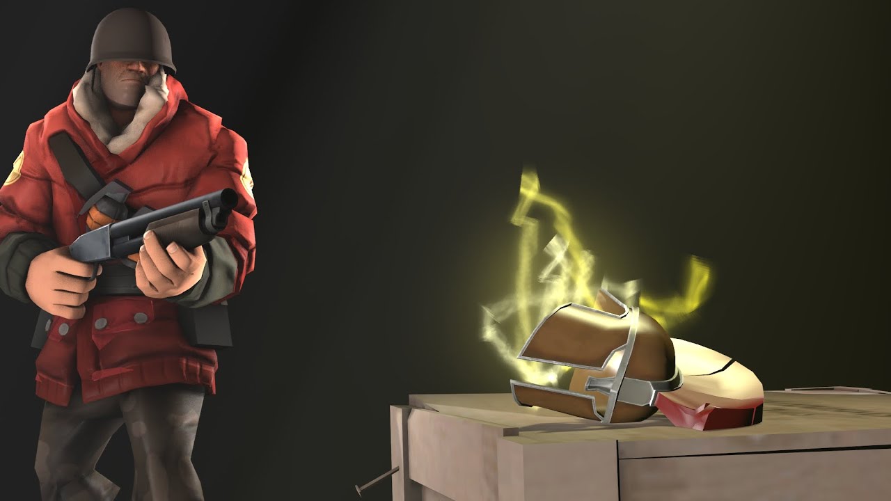 TF2 Soldier loadout showcase - Kill a Watt Defiant Spartan