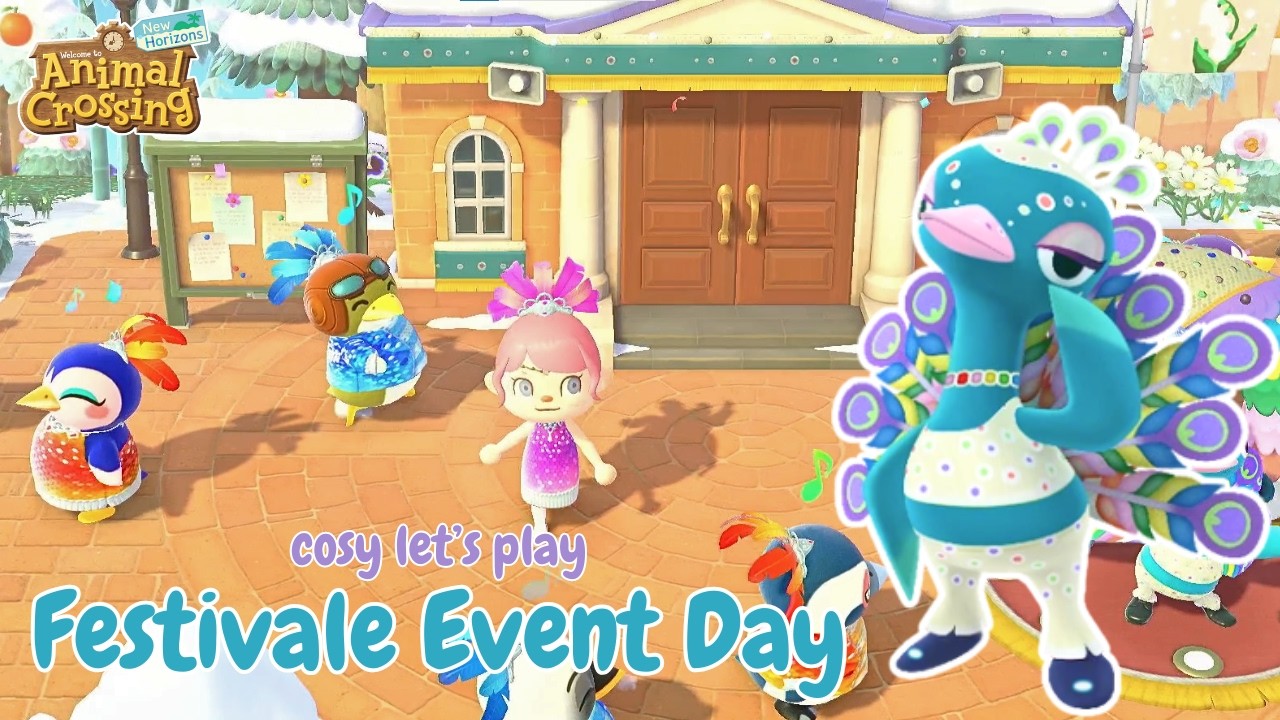 Celebrating Festivale! | ACNH Cosy Longplay (no commentary)