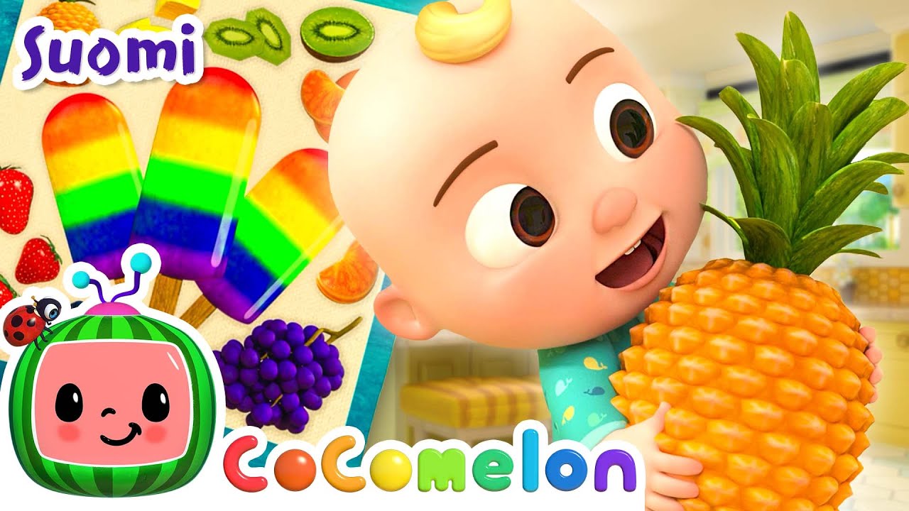 Värilaulu | CoComelon Suomeksi - Lastenlaulut vauvoille | Lastenlauluja ja loruja