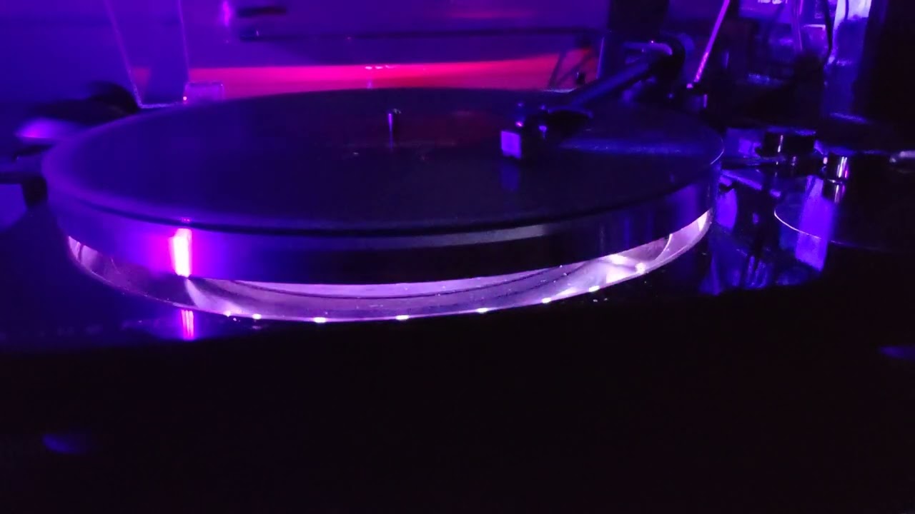 Selfmade Turntable Mod RGB lights for Blue Aura Blackline PG1