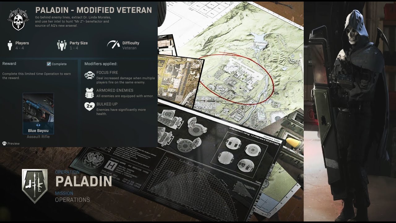 Call of Duty: Modern Warfare - Spec Ops: Paladin Modified Veteran - Hardest Difficulty Gameplay