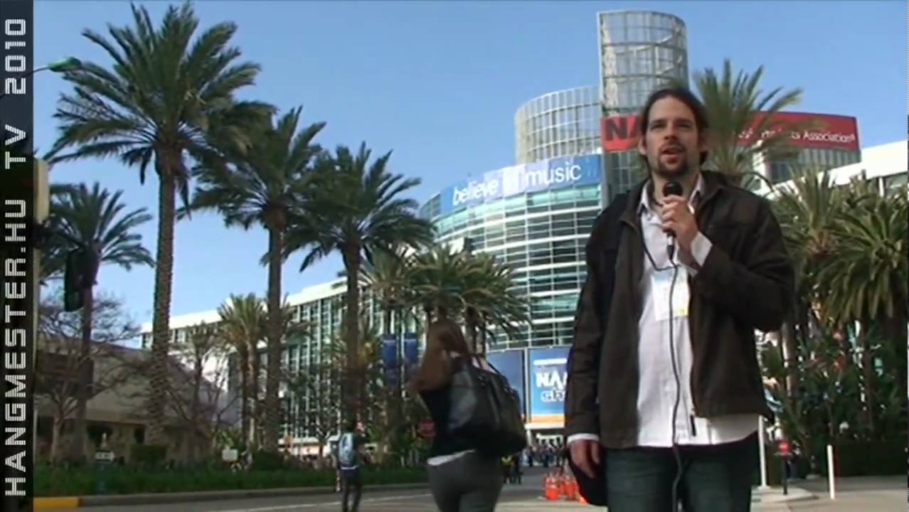 NAMM 2010 Los Angeles , SLASH , Jordan Rudess (Dream Theater) , Hollywood , Hilton hotel