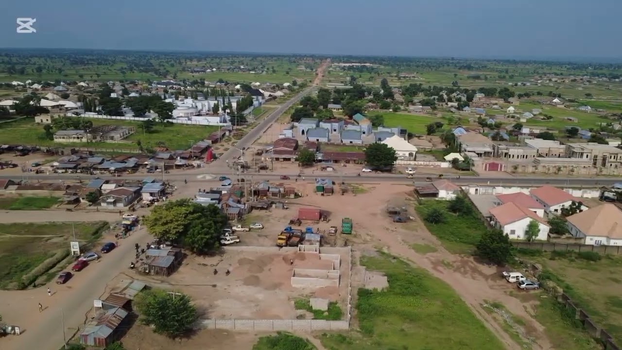 Aerial View of Jada LG in Adamawa State, Nigeria@GentlePopularity@TrailStrider909 @matchdaymic101