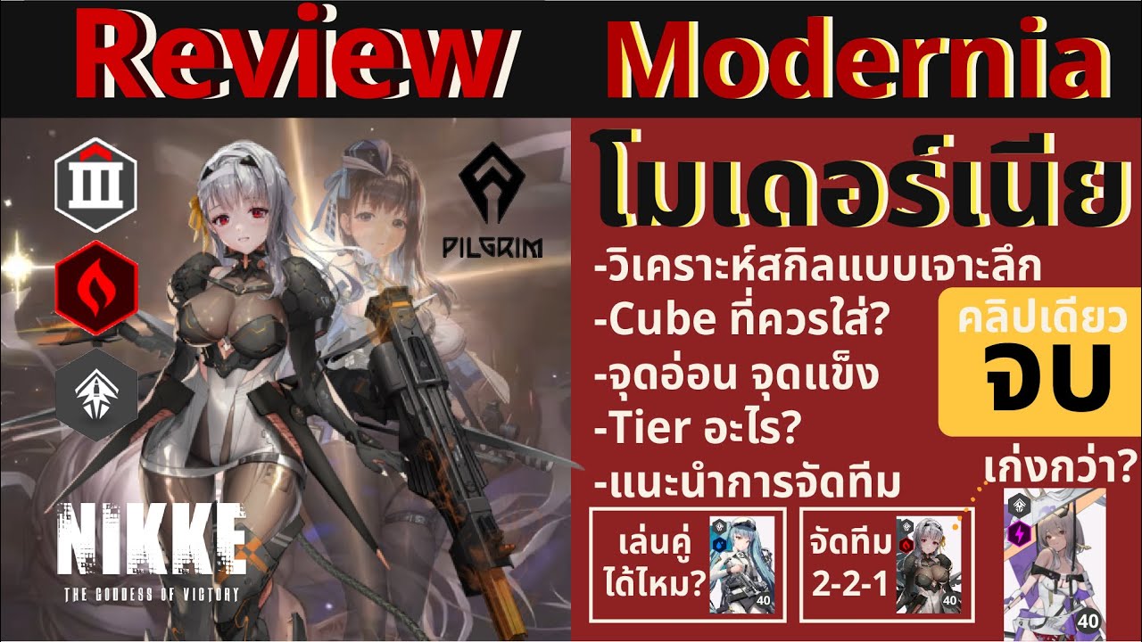 NIKKE : Review โมเดอร์เนีย 