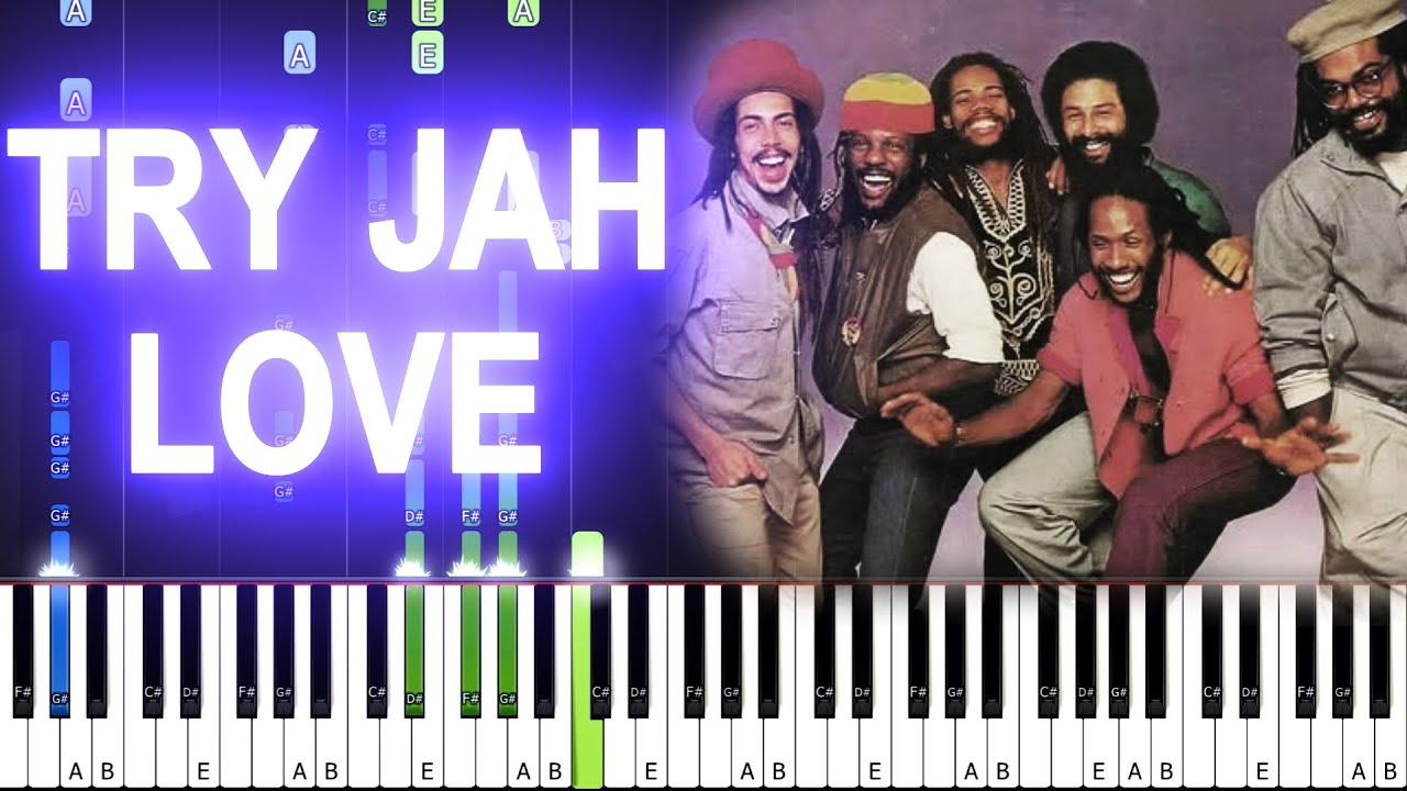 Third World - Try Jah Love  | Synthesia Piano Tutorial