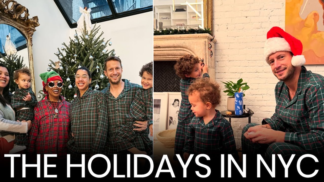 The Holidays in NYC - Christmas Morning / Day #vlog