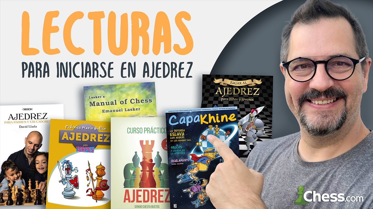 ✅ Los MEJORES LIBROS para PRINCIPIANTES de AJEDREZ