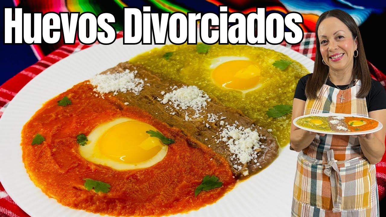 HUEVOS DIVORCIADOS | Desayunó Rápido y Fácil!