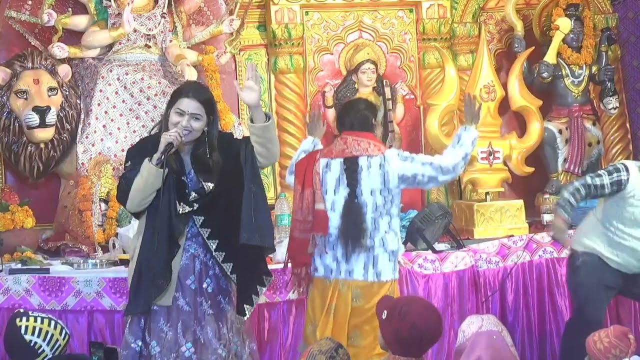 बहना दिल लेगो मुरलिया वालो//गायक(शिवानी चोपड़ा)की आवाज में//नवरात्रि भजन!! #hasanpalmusicdhun