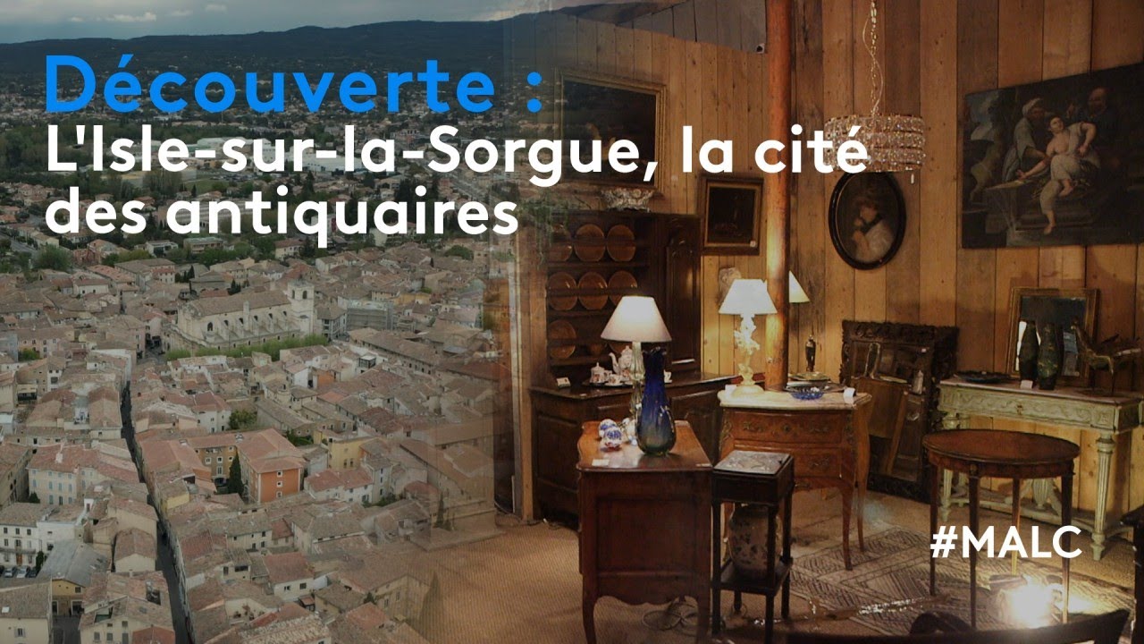 Découverte : l'Isle-sur-la-Sorgue, la cité des antiquaires