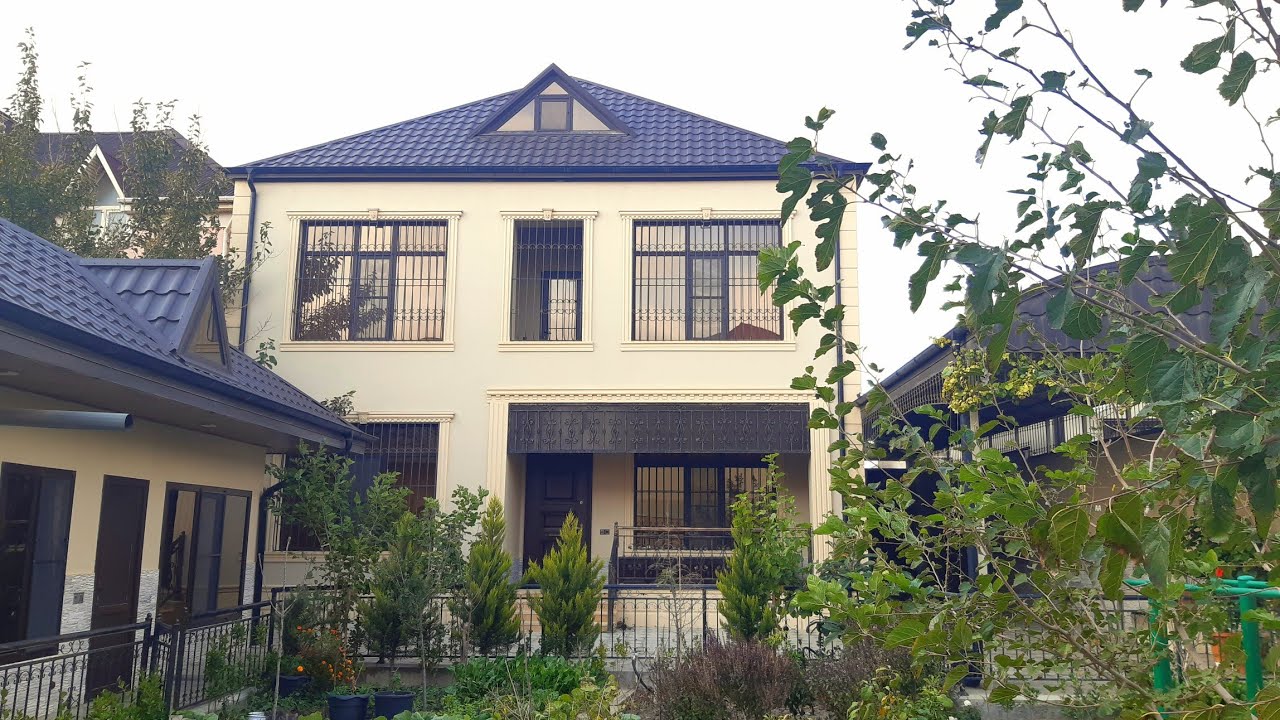 Təcili tam əşyali 5 sotda şəxsi tikili ev satilir 0705604840 kod 636