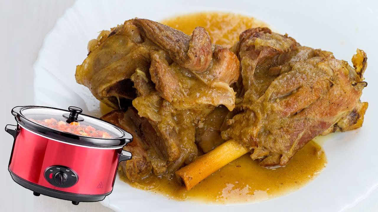 ✅ Recetas en Olla Lenta ▶ JARRETES de CORDERO GUISADOS en OLLA COCCION LENTA