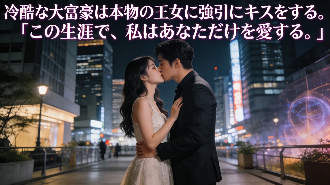 冷酷な大富豪は本物の王女に強引にキスをする。「この生涯で、私はあなただけを愛する。」