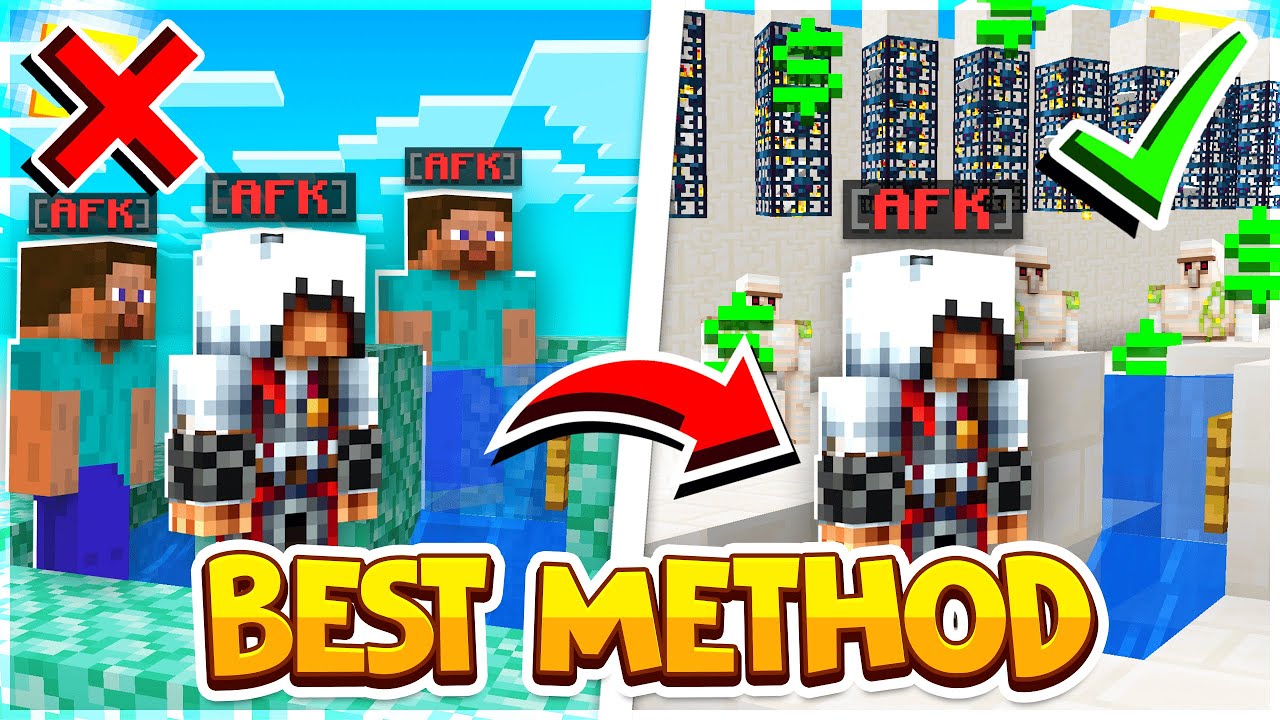 THE *BEST* METHOD TO AFK YOUR FARMS WITH 1 ACCOUNT! AkumaMC #2