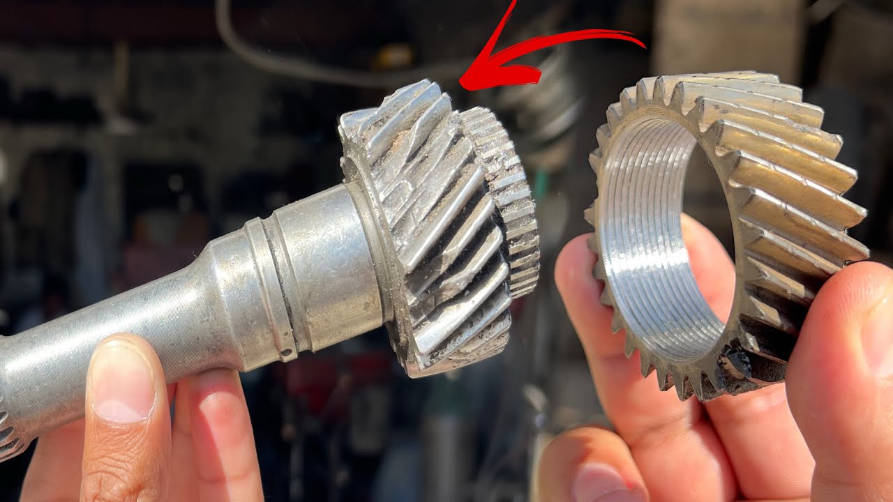 How I Fixed a Broken Transmission Gear with a Spare Gear &ndash; DIY Repair!