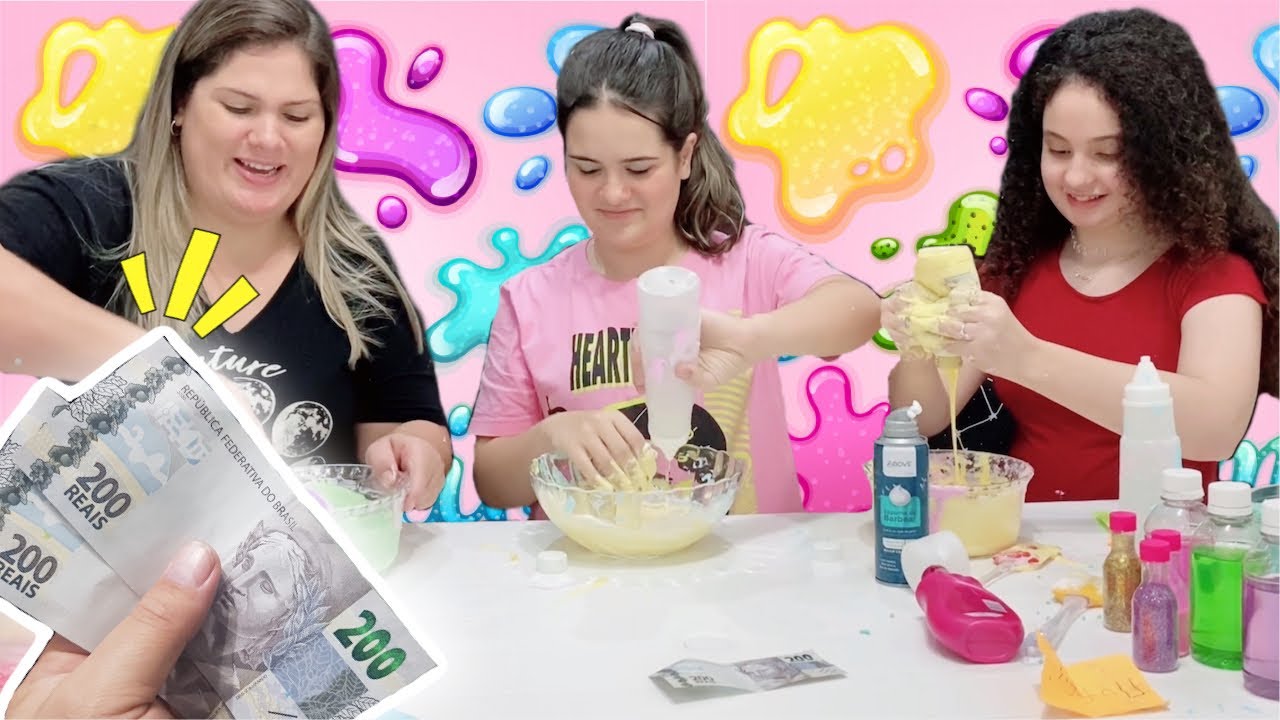 QUEM FAZ A MELHOR SLIME GANHA!