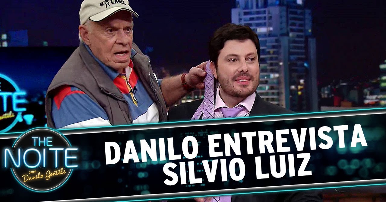 The Noite 19/06/14 (parte 1) - Entrevista Silvio Luiz