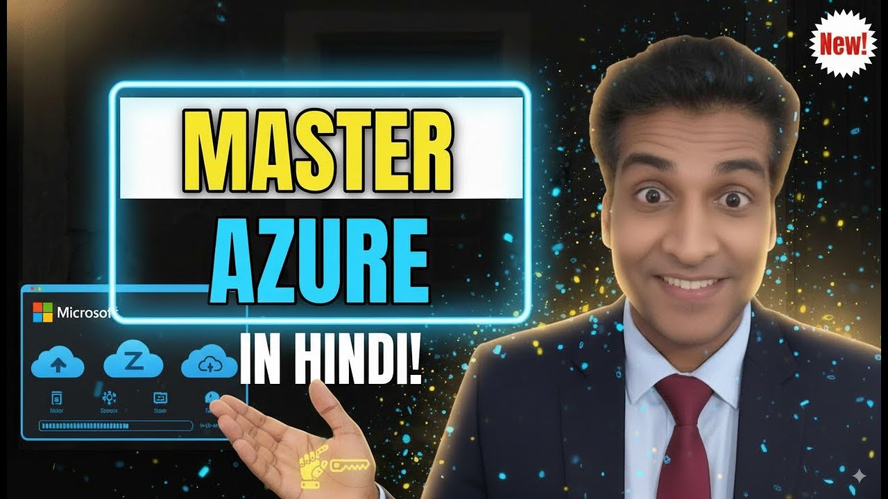 Master Azure in Hindi! Complete AZ-900 Course | Learn Microsoft Cloud Technologies from Scratch