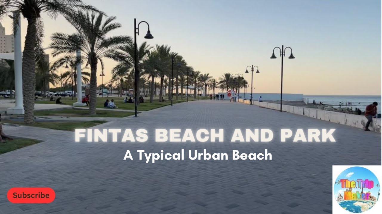 Fintas Beach Kuwait, A Typical Urban Beach