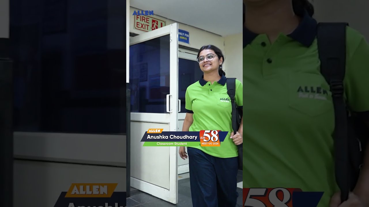 A Day in the Life of NEET UG AIR 58 Anushka Choudhary! 🩺✨ #shorts