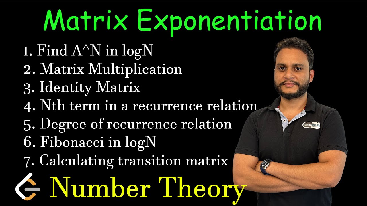 Matrix Exponentiation | Fast Exponentiation