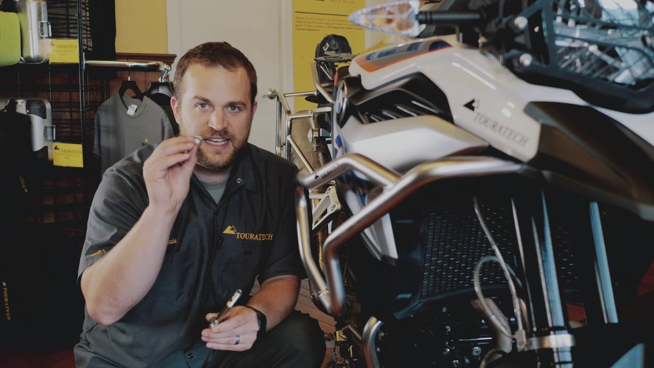 Installation: Touratech UPPER FAIRING CRASH BARS for BMW F850/F750GS