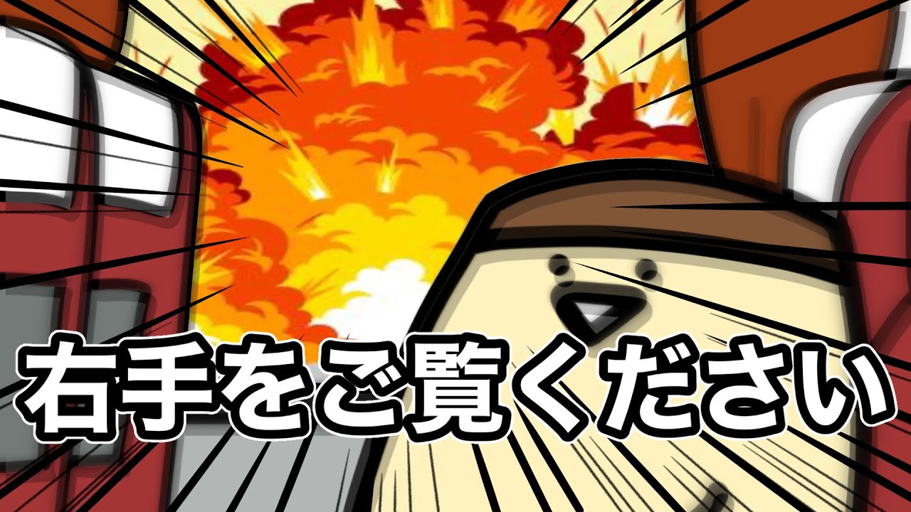 右手側しか案内しないバスガイド