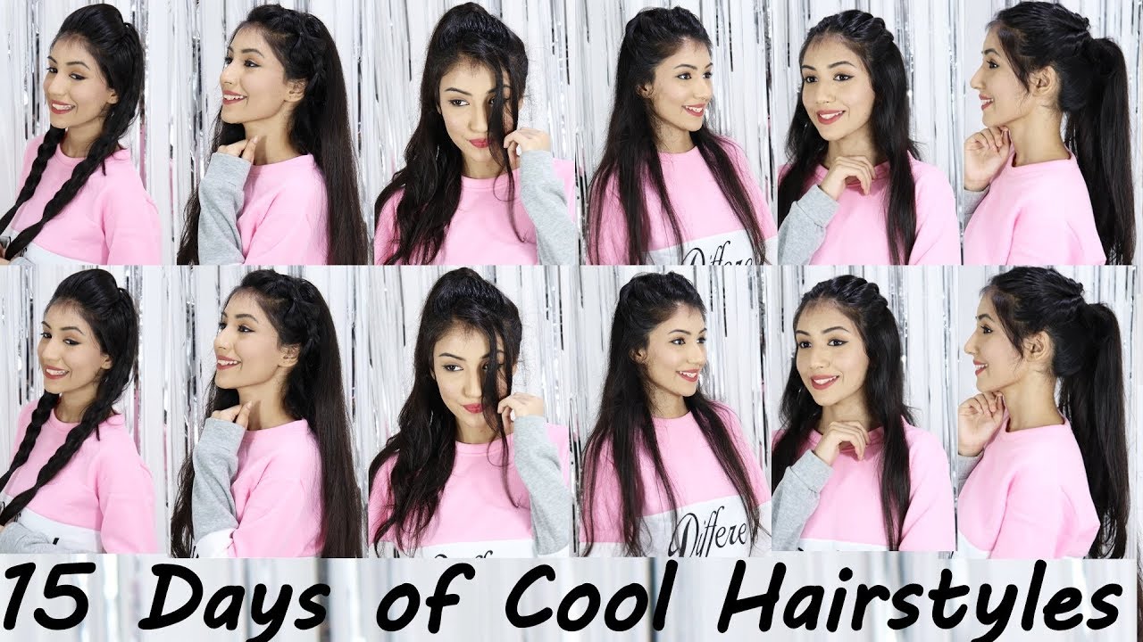 15 Cool Hairstyles For This Summer | 15 Days Of Hairstyles